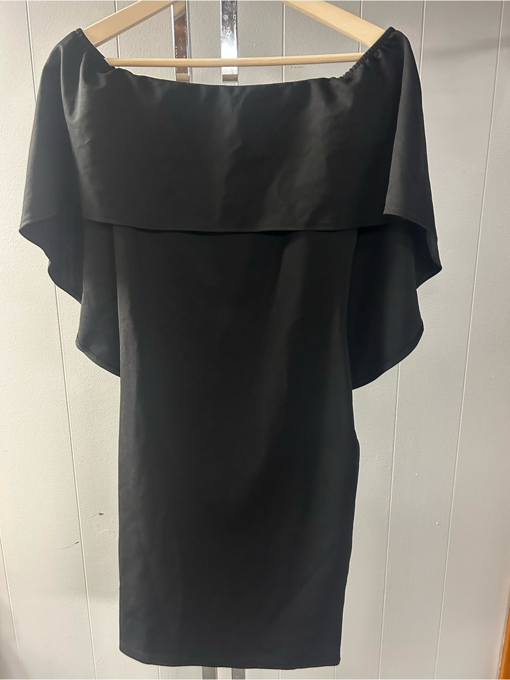 Grace Karin off shoulder batwing cape dress Medium